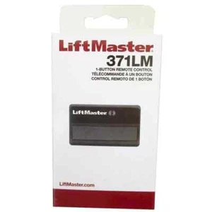LiftMaster 371LM Garage Door Opener Remote control - Black  Free Shipping - Picture 1 of 3