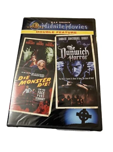 Die Monster Die/The Dunwich Horror Boris Karloff Midnite Movies NIP! - Imagen 1 de 3