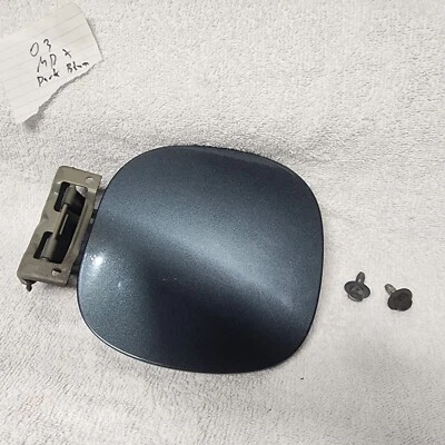 Acura MDX 2001 2002 2003 2004 puerta de llenado de combustible tapa del tanque de gasolina tapa DK AZUL Foto 1 de 4