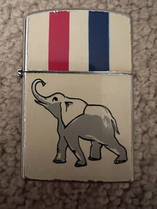 1964 Amico Import Lighter The Peoples Choice Elephant Republican Party - Vintage - Picture 1 of 3