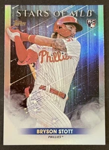 2022 Topps Update Stars Of MLB #SMLB-83 Bryson Stott RC - Picture 1 of 2