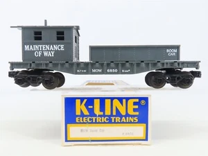 O Gauge 3-Rail K-Line K-6850 MOW Maintenance of Way Boom Car #6850 - Picture 1 of 11