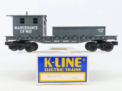 O Gauge 3-Rail K-Line K-6850 MOW Maintenance of Way Boom Car #6850 - Image 1 of 4