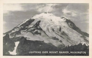 Lightning Over Mount Rainier Washington PC sin publicar  - Imagen 1 de 2