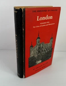 The Buildings Of England London Vol 1 Nikolaus Pevsner 1957 Penguin 1st HB - Picture 1 of 20