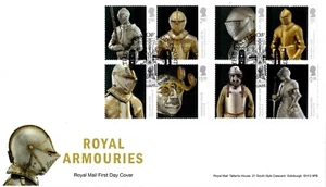 2025 GB ARMOURIES BATTLE OF AGINCOURT STAMPS FIRST DAY COVER *NICE*  FDC 30.1.25 - Picture 1 of 1