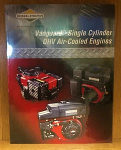 Briggs & Stratton, Vanguard Einzylinder OHV luftgekühlte Motoren Handbuch, Neu - Bild 1 von 1