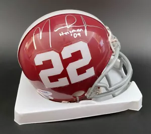 Mini Casco FIRMADO Mark Ingram Alabama INSC NOVATO ITP PSA/ADN AUTOGRAFIADO - Imagen 1 de 2