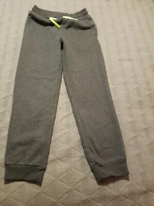 Boys Youth Tek Gear Active Ultra Soft Fleece Jogger Gray New Size M 10/12 - Picture 1 of 4