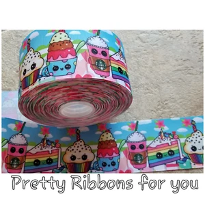 Birthday Celebration 3" grosgrain ribbon the listing is for 2 yards total - Picture 1 of 1