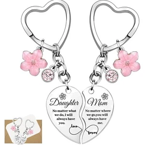 2 Stück Mutter-Tochter-Herz, Mutter Tochter Geschenk, Schlüsselanhänger-Set, ... - Bild 1 von 9