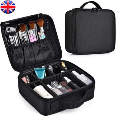 Extra Large Make Up Vanity Case Storage Box Organizer Cosmetic Travel Beauty Bag