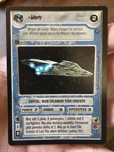 Decipher Star Wars CCG Liberty Rare Death Star II PWE Tracking - Picture 1 of 1