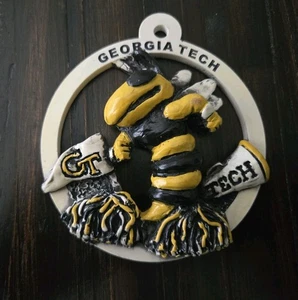 Georgia Tech Yellow Jackets Georgia Marble Ornament Limited Edition #83 / 3000 - Picture 1 of 8