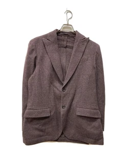 LARDINI 2B wool jacket Size: 48 Purple JQ953AQ Men - Picture 1 of 4