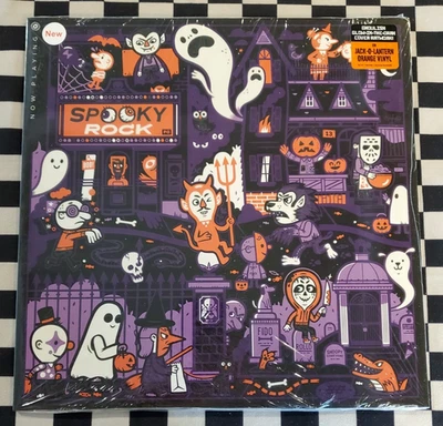 Spooky Rock LP by Various Artists orange vinyl 2024 sealed new RCV1726709 Rhino - Image 1 of 2