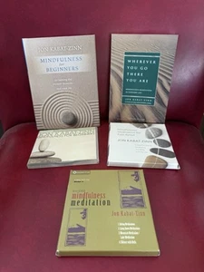 Guided MINDFULNESS Meditation Audio CD Audiobook Book JON KABAT-ZINN Lot 5 Set - Bild 1 von 10