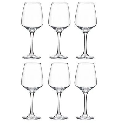 YANGNAY Wine Glasses Set of 6 12 Oz Classic Red or White Wine Glass with Ste - Image 1 of 4