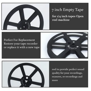 Innovative Design 14 Inch Aluminum Take Up Reel for Pioneer PR85 Audio - Afbeelding 1 van 16