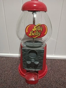 Jelly Belly Mini Bean Machine Candy Dispenser Bank Die Cast Metal w/Glass Globe - Picture 1 of 4