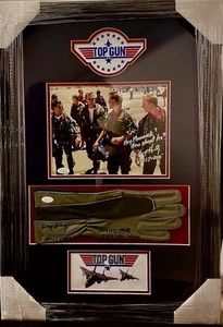 “TopGun” Replica Prop Aviator’s Glove Signed By Whip Hubley “Hollywood” JSA Cert - Picture 1 of 11