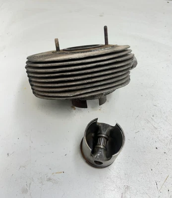 71-74 Bultaco Alpina 250 modelo 85 OEM cilindro cilindro jarro manga pistão entrada montagem - Imagem 1 de 4