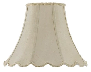 Cal Lighting SH-8105-16 Bell Replacement Shade - Off White - Picture 1 of 1