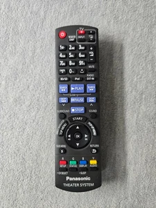 Panasonic N2QAKB000076 Blu Ray Disc Player Remote Control Genuine ● Tested - Picture 1 of 4