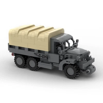 Compatible Military Truck Model 292 Bricks Building Toys Set MOC Build Gift - Image 1 of 4