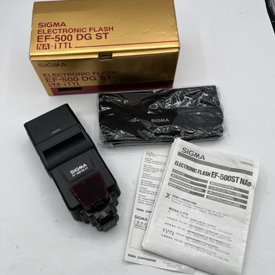 Sigma EF-500 DG ST Shoe Mount Flash - Sigma SA Mount Flash Not Tested - Image 1 of 4