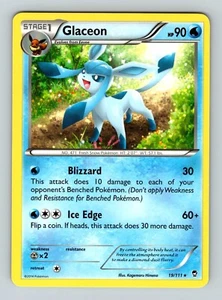 Glaceon - XY Furious Fists 19/111 - Regular Rare - Light Play - Pokemon TCG - Picture 1 of 2