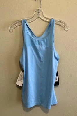 NOVA Regata Nike Feminina Pro Hypercool Training Azul Cloro Tamanho XS - Imagem 1 de 4