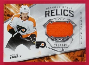 2019-20 Black Diamond Morgan Frost 289/349 Diamond Debut Relics Update #DDMF - Picture 1 of 2