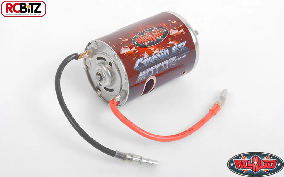 540 Crawler Brushed Motor by RC4WD CHOOSE 35 45 55 65 or 80T Bullet Connectors - Image 1 of 1