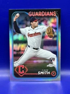 Cade Smith 2024 Topps Chrome Update #USC188 Refractor Rookie RC Cleveland - Picture 1 of 2