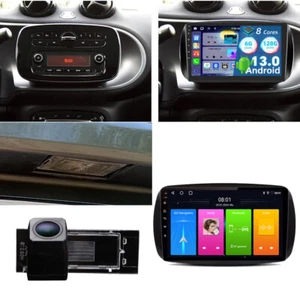 Radio Autoradio GPS+Rückfahrkamera Für Mercedes Benz Smart Forfour 453 Bluetooth - Bild 1 von 14