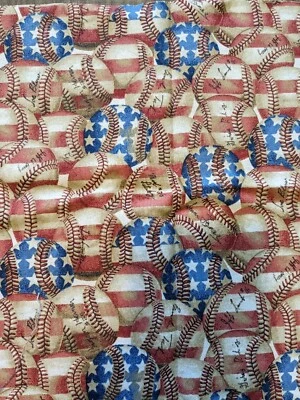 VTG. Daisy Kingdom  #1617 American Classic Baseballs Joe Blow Inc 1999 11" X 43" - Image 1 of 3