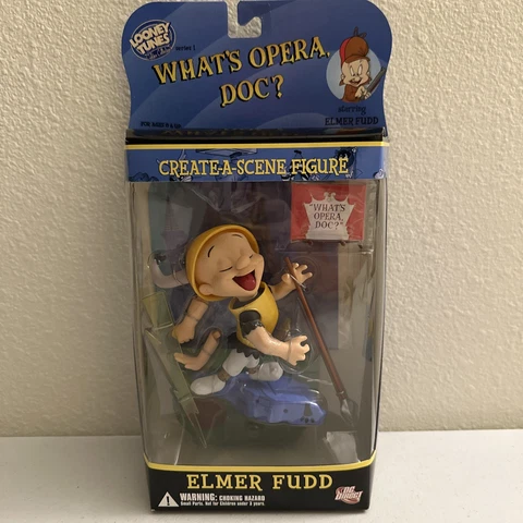 Looney Tunes What’s Opera Doc? DC Direct Elmer Fudd Create A Scene Figure Cover
