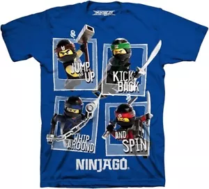 Lego Ninjago Boy Short Sleeve T Shirt Size 6/7 - Picture 1 of 1