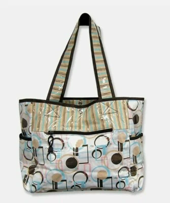 Trend Lab Cocoa Dots Tulip Tote Style Diaper Bag  - Image 1 of 4