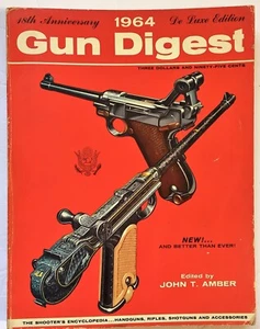 GUN Digest 1964 Book on Rifles, Shot Guns, Pistols "The Shooter's Encyclopedia" - Picture 1 of 6