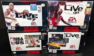 NBA Live 95 96 97 98 | Super Nintendo | SNES | Original | Caja | Lote - Imagen 1 de 24