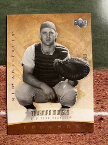 2005 Upper Deck Artifacts Legends #/1999   192 Thurman Munson Yankees