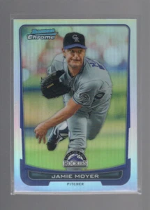 JAMIE MOYER 2012 BOWMAN CHROME REFRACTOR CARD #216 - Picture 1 of 1