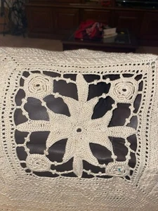 coperta a filet matrimoniale - Foto 1 di 4