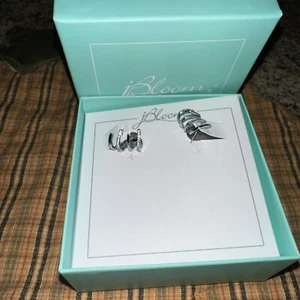 JBloom Design Fashion Jewelry Hug Silver Crystal Multi Piercing Illusion New - Picture 1 of 3