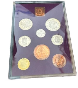 1970 Royal Mint UK Proof Coin Set original complete annual coin set. 8 coins - Picture 1 of 5