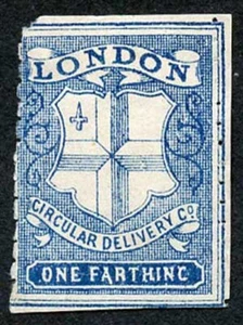Entrega Circular SGCD31 Londres 1/4d azul profundo sin usar - Imagen 1 de 1