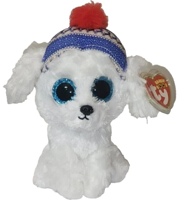 Ty Beanie Boos SLEIGHBELL Christmas Holiday Dog 6" MWMTs NEW Stuffed Animal Toy - Image 1 of 4