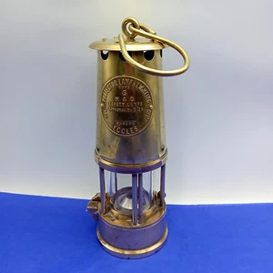 Eccles Miners Protector Lamp Type 6 - M&Q Safety Lamp B/28 Miners Lamp - Picture 1 of 9